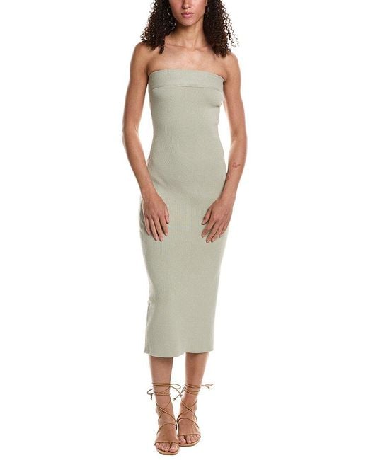 Free People Green Ravena Maxi Sweaterdress