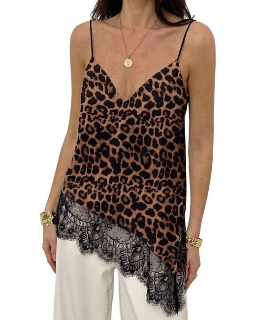 VERA DOLINI Brown Top