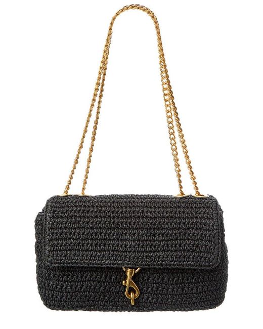 Rebecca Minkoff Edie Medium Crossbody in Black Lyst UK