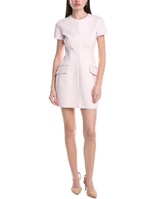 Max Mara Pink Sansa Jersey Mini Dress