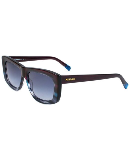 Missoni Blue Fashion 56Mm Sunglasses