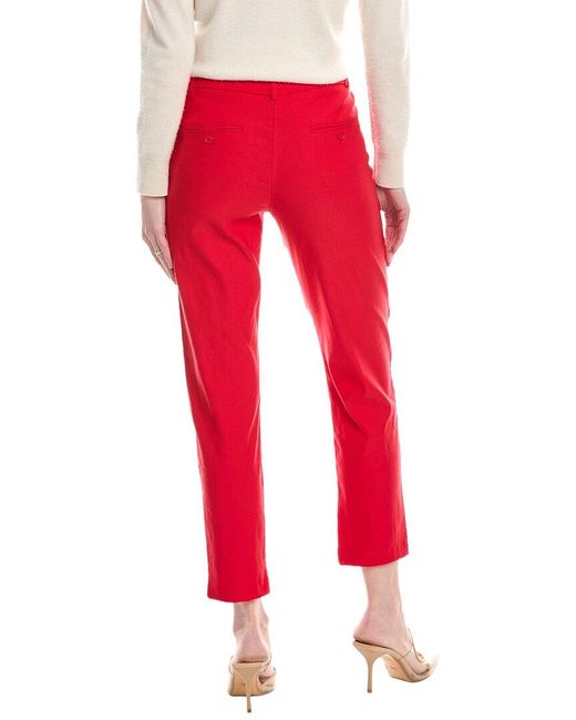 Nanette Lepore Red Skinny Leg Pant