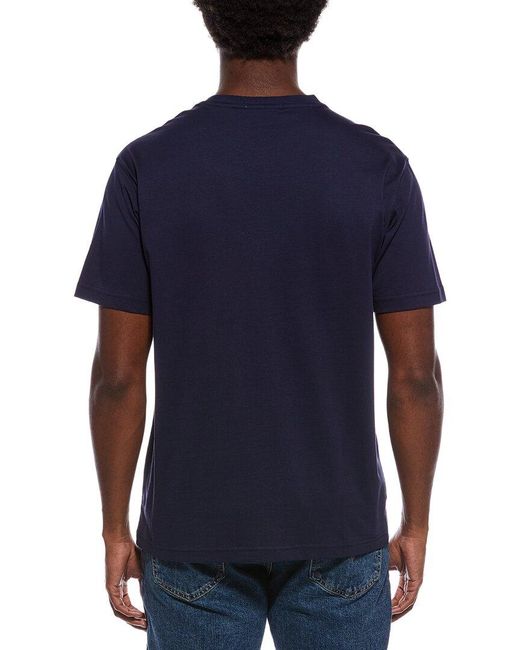 Scotch & Soda Blue Graphic T-Shirt for men