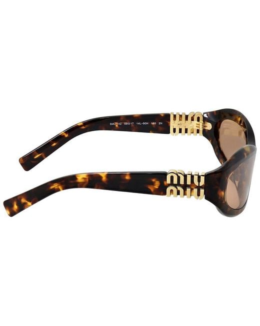 Miu Miu Natural 59Mm Sunglasses