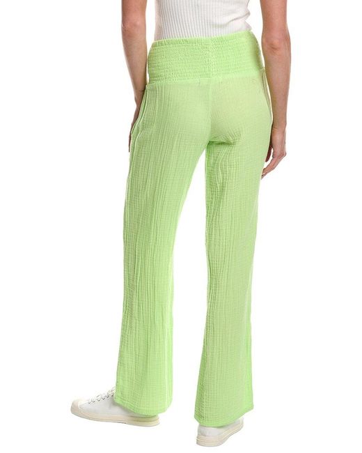 Electric and Rose Green Beach Pant
