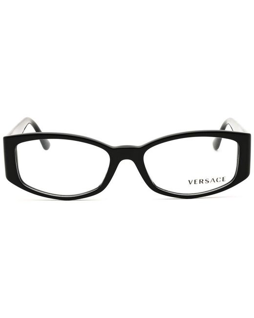 Versace Black 54Mm Optical Frames
