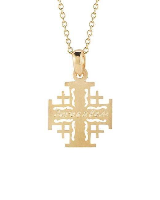 Reiss Metallic 14K 0.16 Ct. Tw. Diamond Pendant Necklace