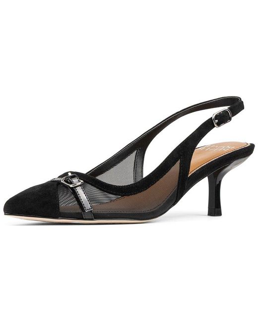 Donald J Pliner Black Carwyn Leather Pump