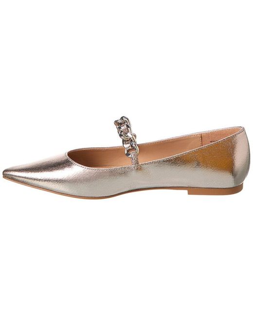 Steve madden shop leather loafer flat