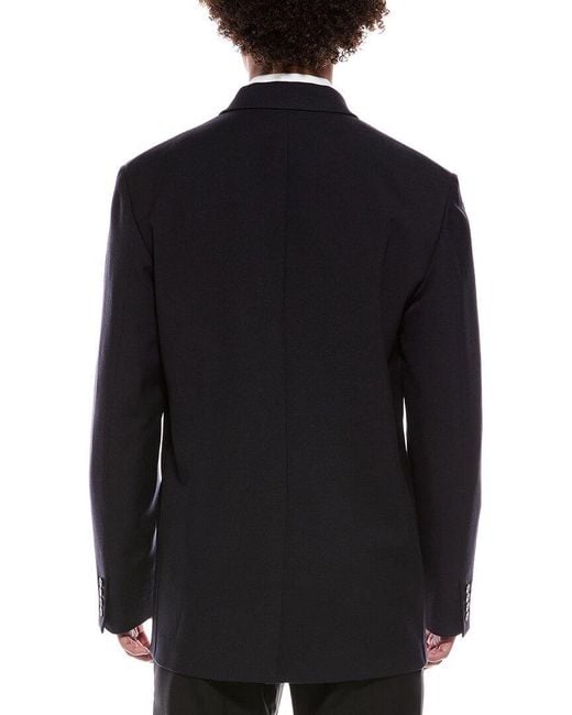 Valentino Blue Wool Blazer for men