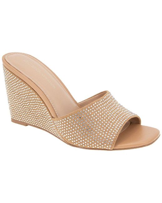 BCBGeneration White Giani-2 Wedge Sandal