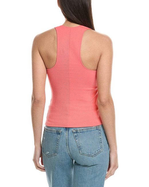 Free People Red Sleek Cami Top