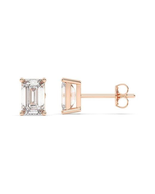 Lab Grown Diamonds White 14K 5.00 Ct. Tw. Lab-Grown Diamond Earrings