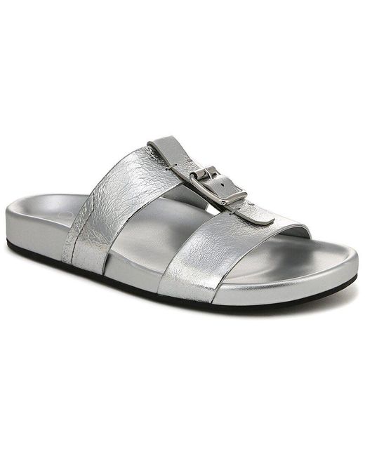 Franco Sarto White Braxton Slide