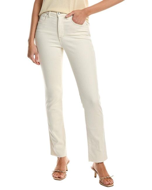Madewell Natural Mid-Rise Stovepipe Jean