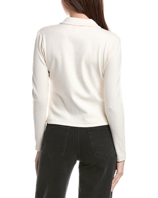 Grey State White Top