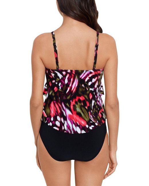 Magicsuitr Red Flutter Rita Tankini