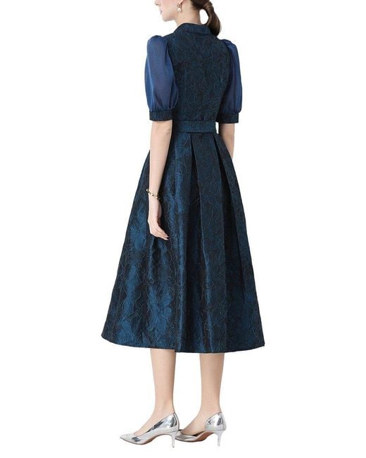 Kaimilan Blue Midi Dress