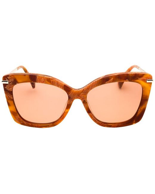 Max Mara Brown Mm0101 55Mm Sunglasses