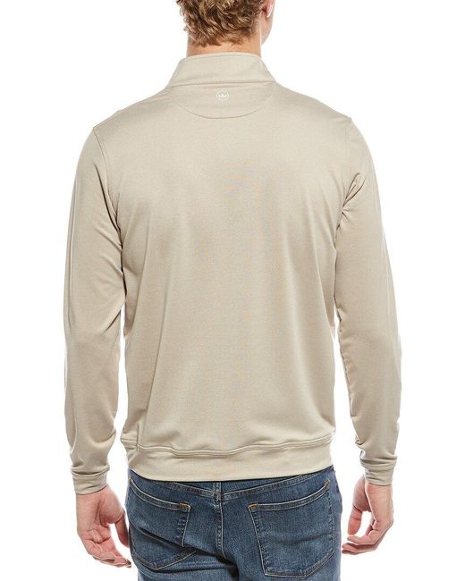 Peter Millar Natural 1/4-Zip Pullover for men