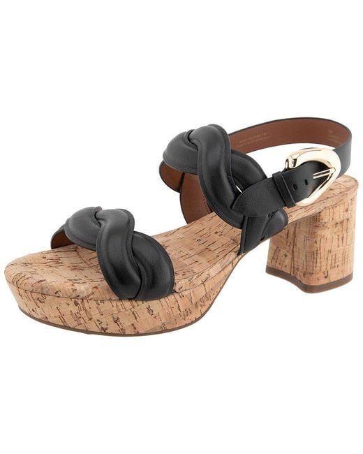 Aerosoles Multicolor Camea Leather Heeled Sandal