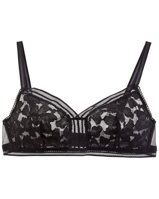 Passionata Black Gardenia Lace Bralette