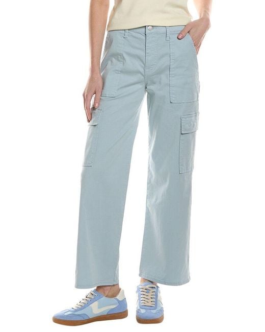 Hudson Jeans Women's Blue Rosalie Light High-Rise Wide Leg Jean