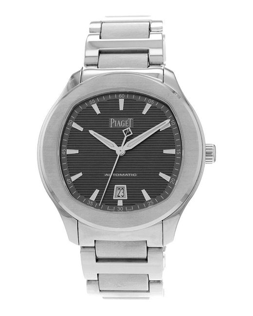 Piaget Gray Polo Watch Circa 2018 (Authentic Pre-Owned) for men