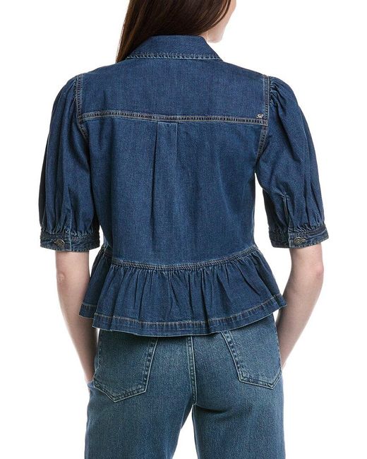Cinq À Sept Blue Daphne Jacket