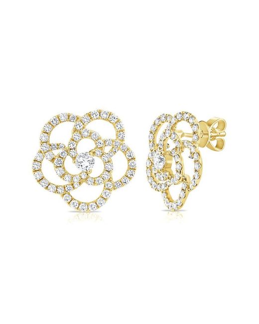 Sabrina Designs Metallic 14K 1.87 Ct. Tw. Diamond Studs