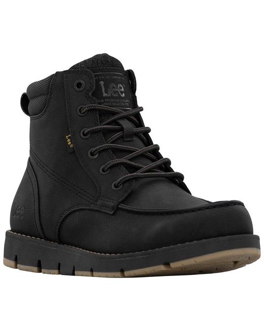 Lee Jeans Black Waylon Boot for men
