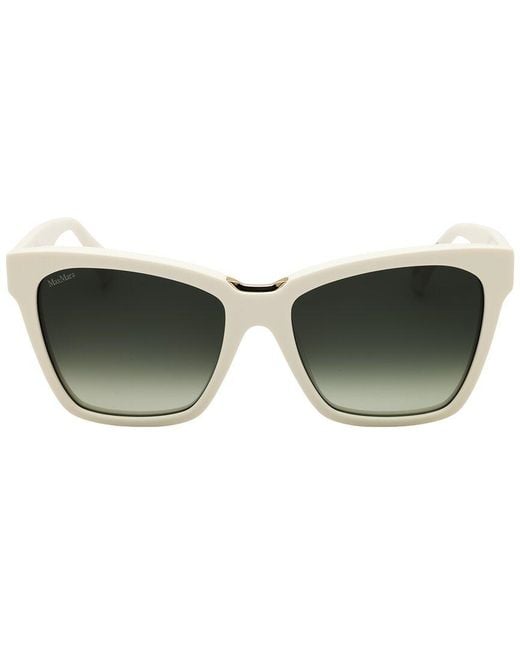Max Mara Green Mm0089 55Mm Sunglasses