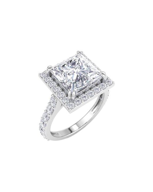 Lab Grown Diamonds White 14K 5.00 Ct. Tw. Lab-Grown Diamond Ring