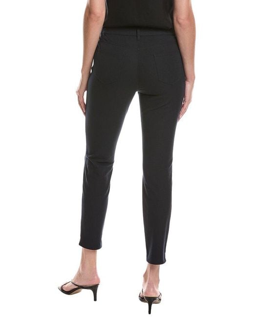 Lafayette 148 New York Black Mercer Step Hem Jean
