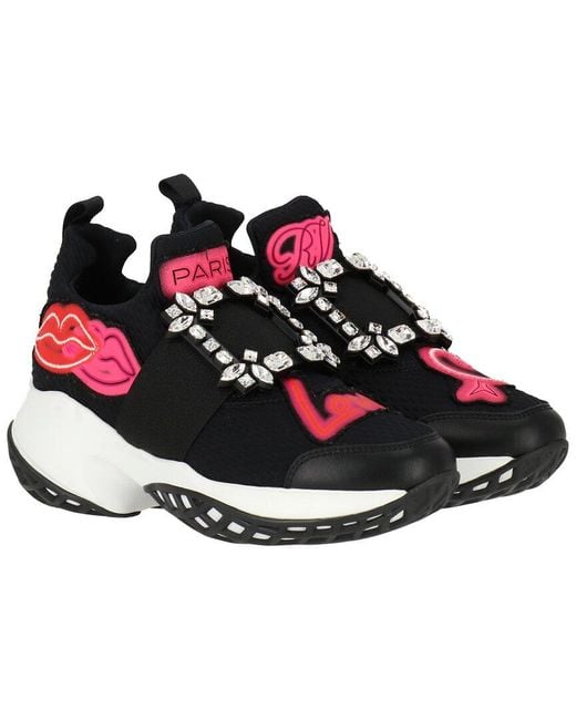 Roger Vivier Red Viv Run Sneaker