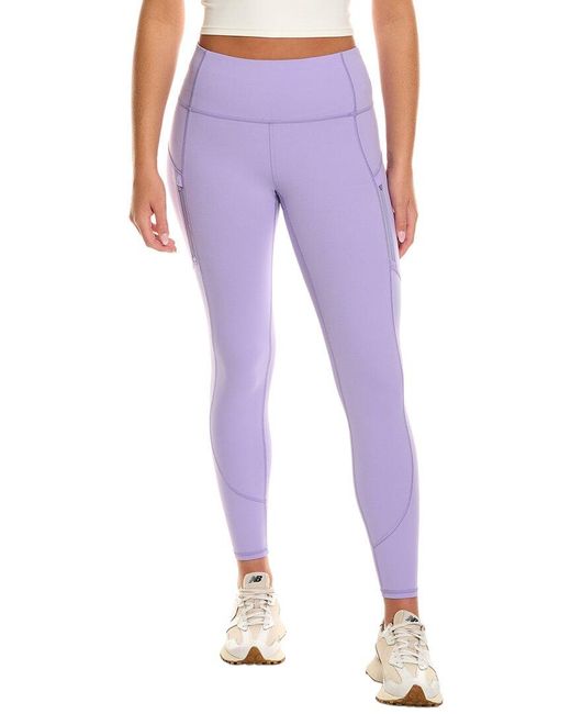 IBKUL Purple Performance Legging