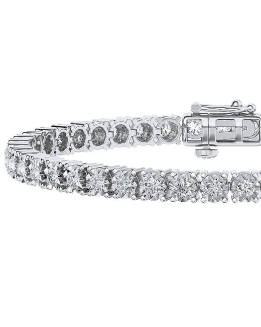 Lab Grown Diamonds White 2.00 Ct. Tw. Lab-Grown Diamond Tennis Bracelet