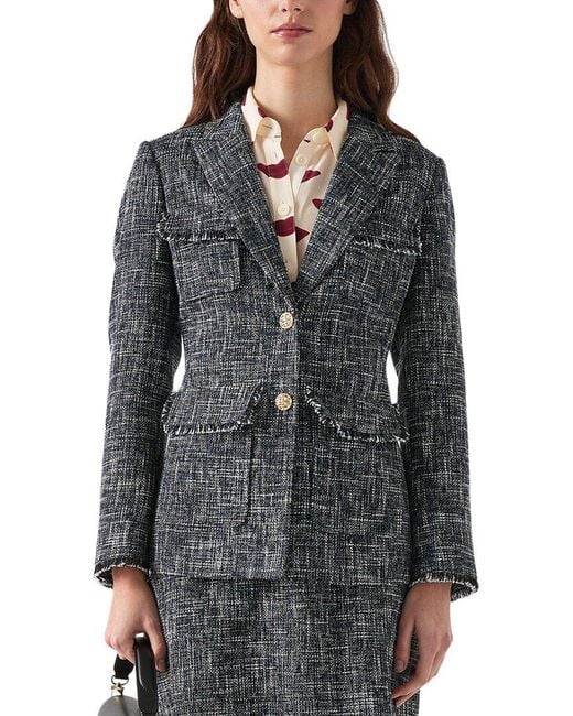 L.K.Bennett Gray Finch Jacket