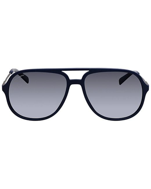Ferragamo Blue 999S 60Mm Sunglasses