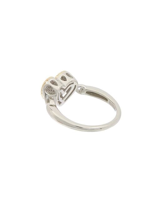 Effy Fine Jewelry White 18K & 0.20 Ct. Tw. Diamond Ring