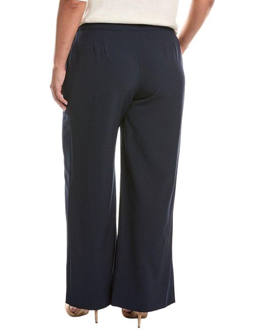 Tahari Blue Plus Pant