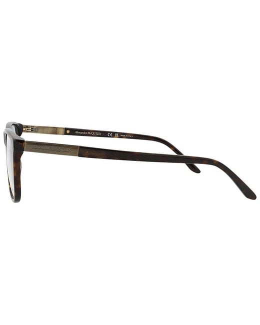 McQueen Brown Am0323O 56Mm Optical Frames for men