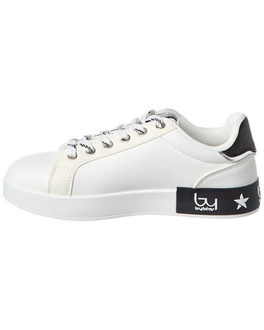 Byblos White Solid Sneaker