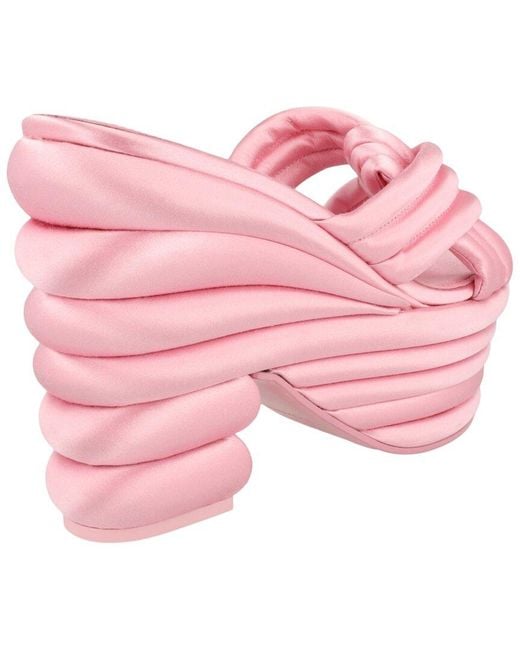 Ferragamo Pink Rey Platform Sandal