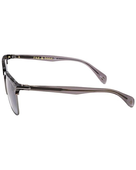 Rag & Bone Black Rnb5034 54Mm Sunglasses for men