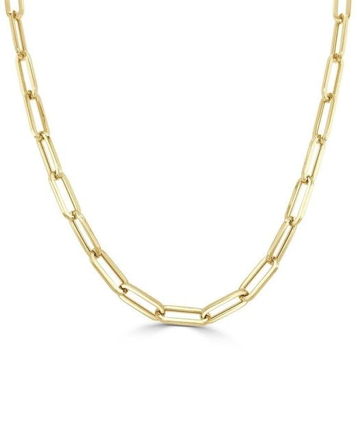 Sabrina Designs Metallic 14k Paperclip Link Necklace