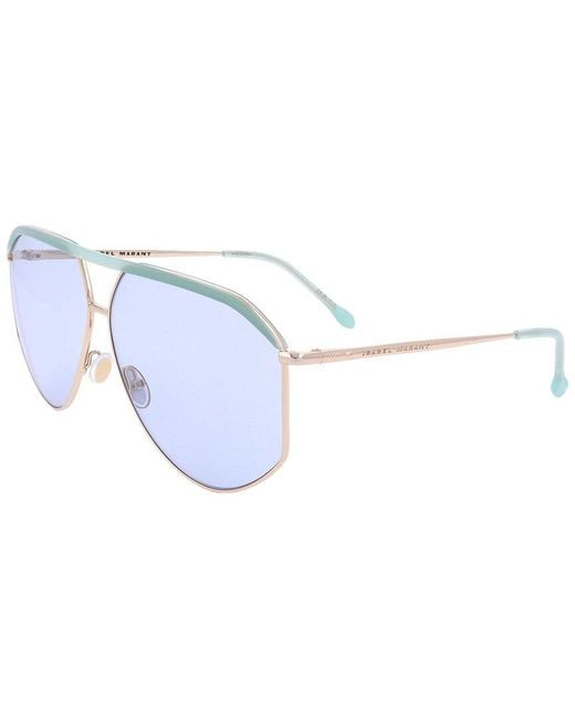 Isabel Marant Blue 64Mm Sunglasses