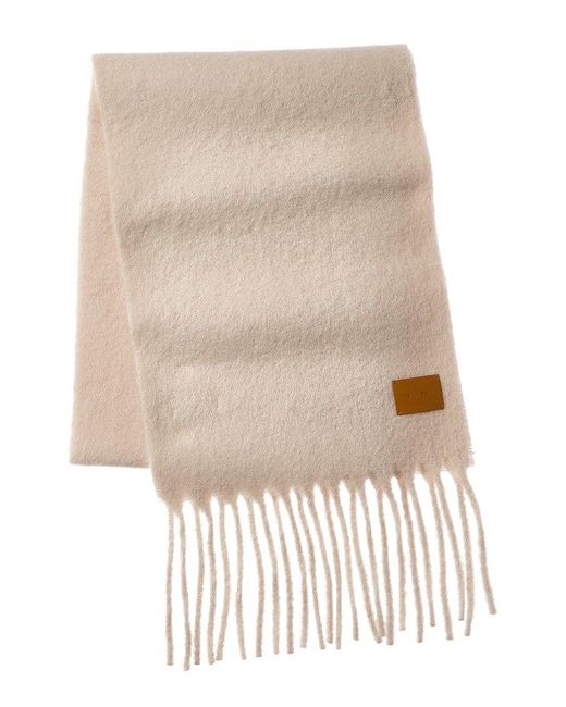 Vince Natural Alpaca Solid Oversized Alpaca, Wool & Silk-blend Scarf