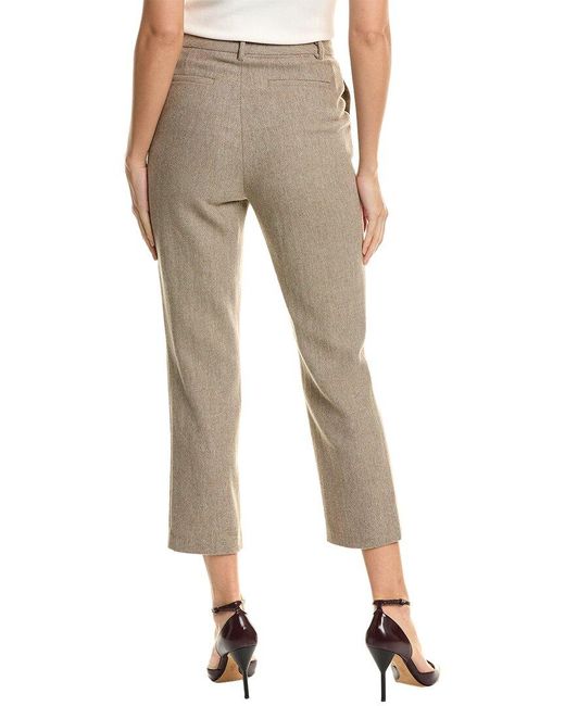 L'Agence Natural Ludivine Wool-blend Trouser