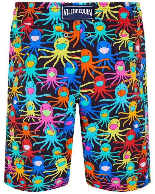 Vilebrequin Blue Medusa Longer Short for men